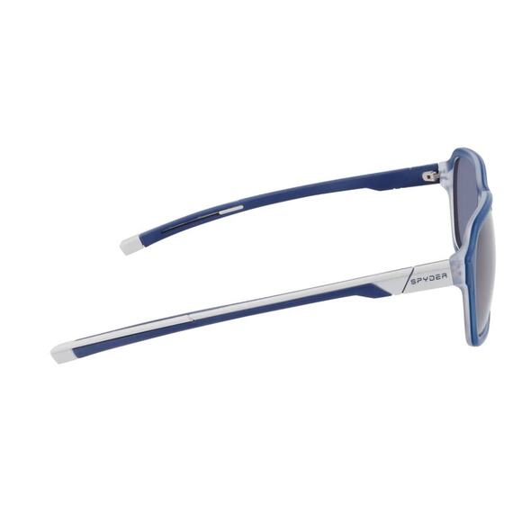NEW Spyder Square Navy Blue Unisex Sunglasses - Picture 3 of 4